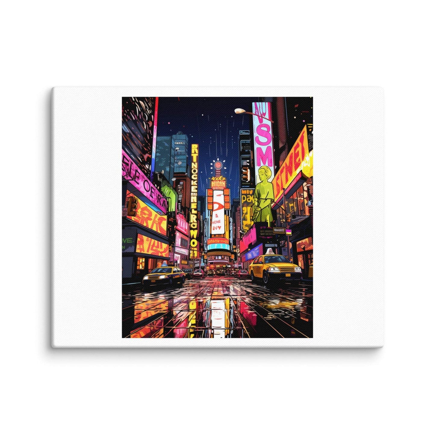 Vibrant Pop Art Canvas