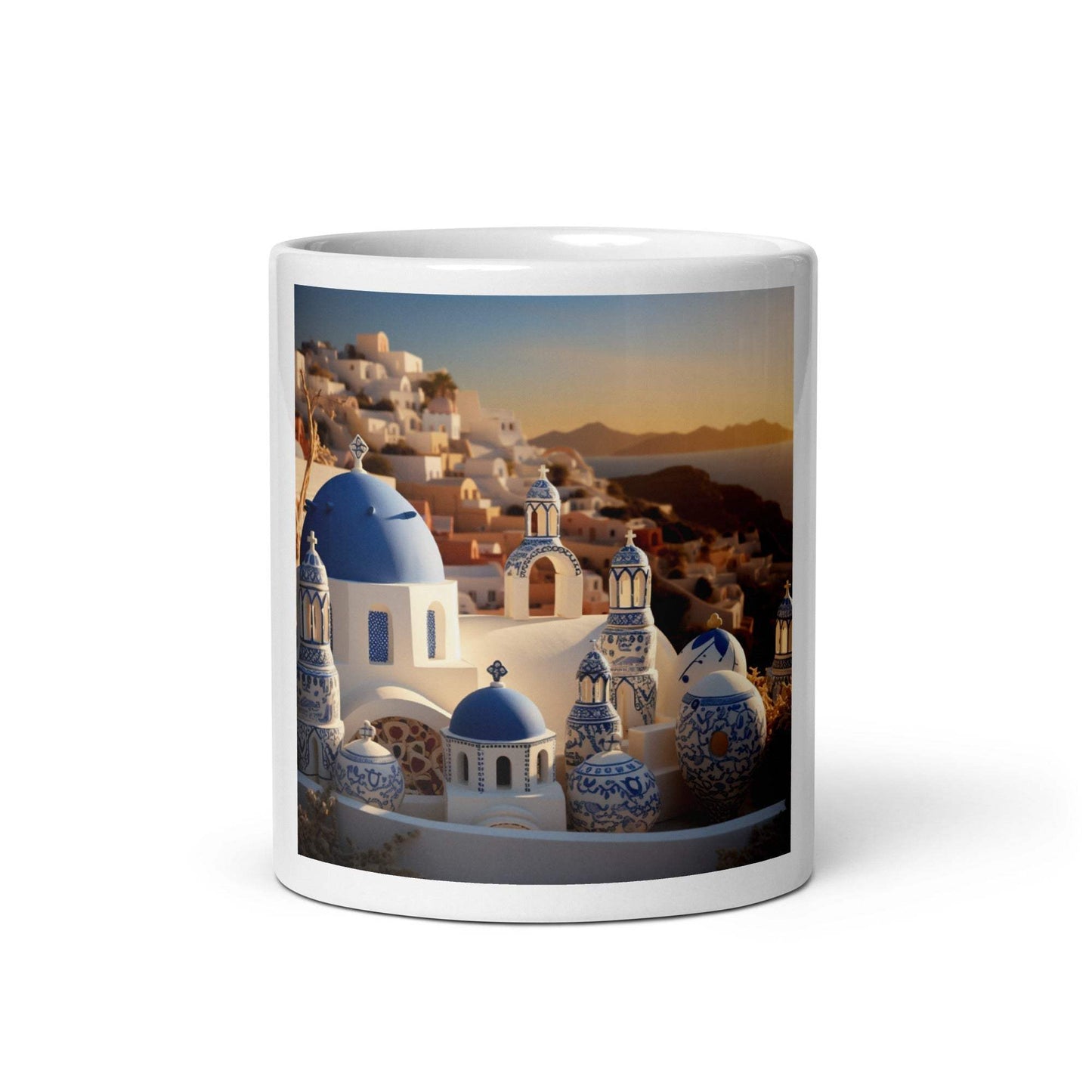 Mediterranean Ceramic Coffee Mug