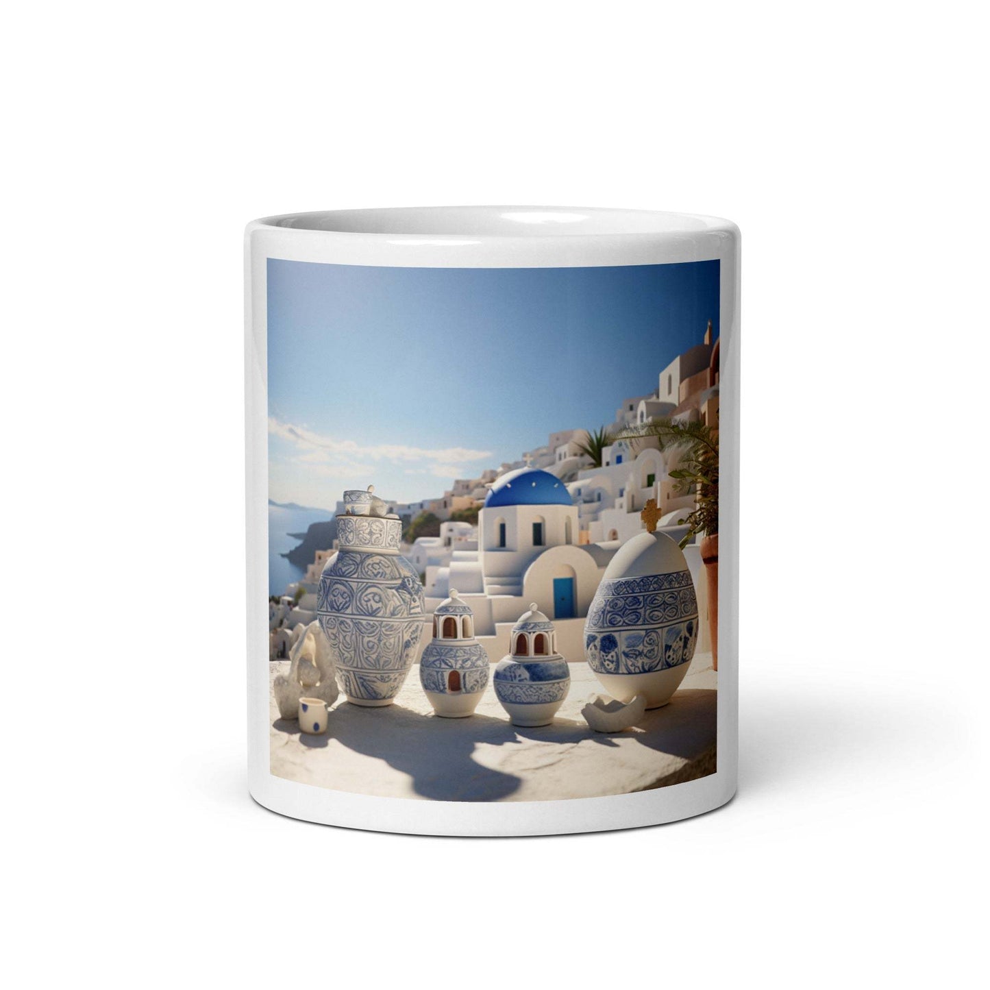 Mediterranean Ceramic Coffee Mug