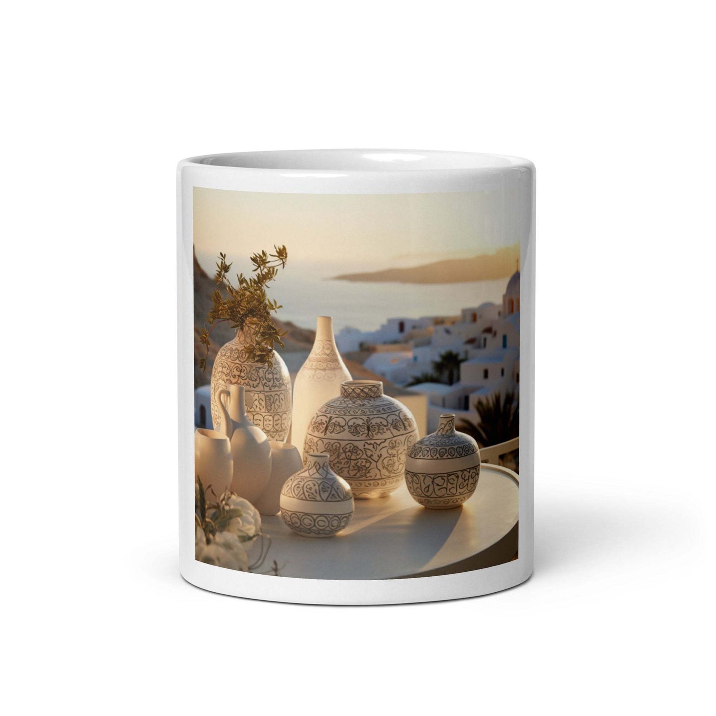 Mediterranean Ceramic Coffee Mug