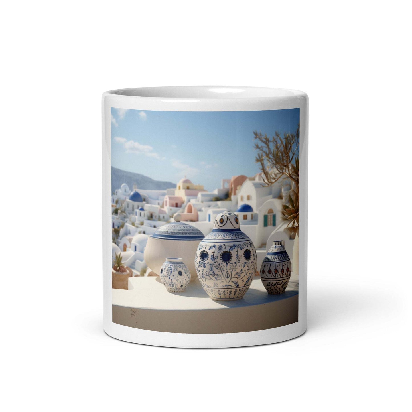 Mediterranean Ceramic Coffee Mug