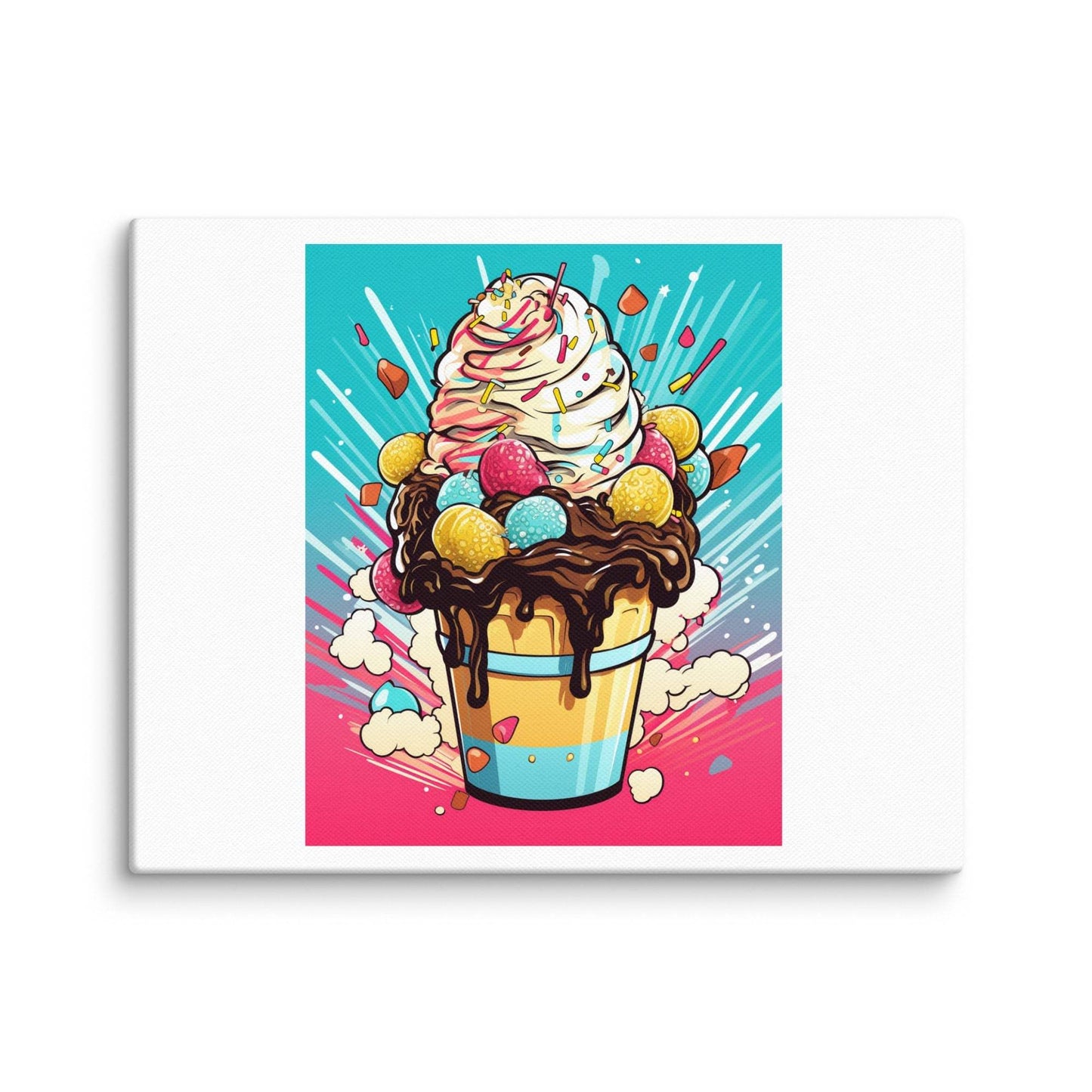 Vibrant Pop Art Canvas