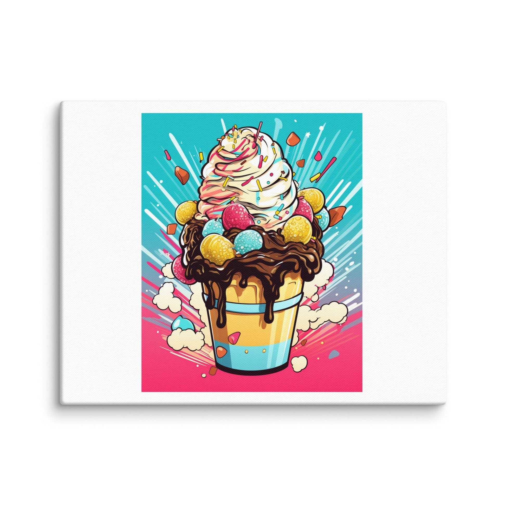Vibrant Pop Art Canvas